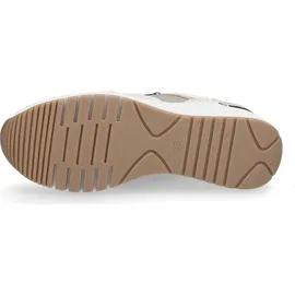 Marco Tozzi Damen Wedge Sneaker Freizeit mit Keilabsatz, Beige (Cream Comb), 38