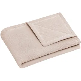 Julius Zöllner Zöllner Kuscheldecke Musselin 70x100cm Sand