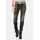 Cipo & Baxx Jeans Damen, Gr. 30, Länge 32, schwarz, 85% Baumwolle, 14% Polyester, 1% Elasthan, unifarben, slim fit lang, Jeans Slim-fit-Jeans, mit extravagantem Nahtdesign, WD382