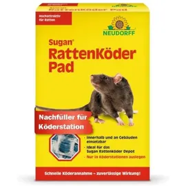 NEUDORFF Sugan Rattenköder Pad 400 g