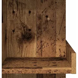 vidaXL Bartisch mit Regal 100 x 48 x 101,5 cm Braun