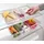 Metaltex Kühlschrank-Organizer 10 x 36 x 5 cm transparent