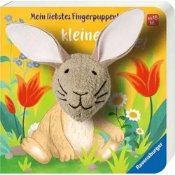 RAVENSBURGER 43897 Fingerpuppenbuch: Hallo, kleiner Hase!