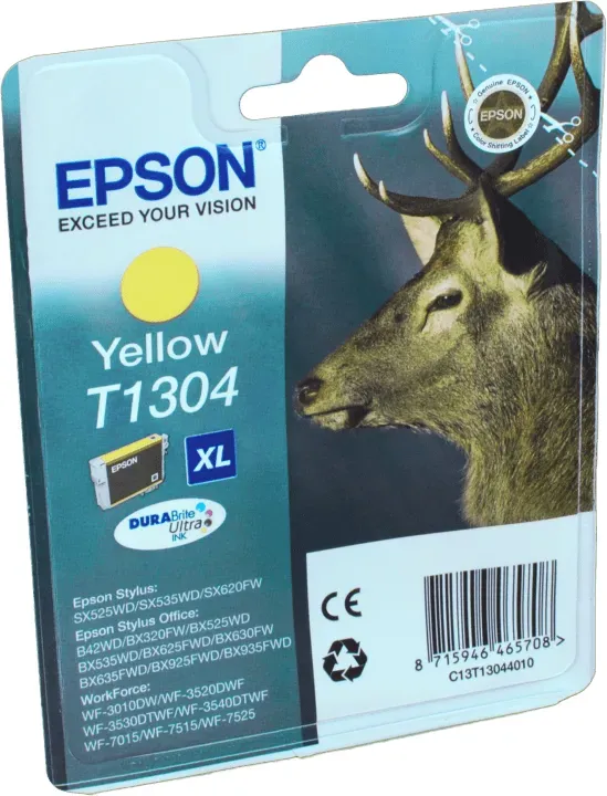 Epson Tinte C13T130440 yellow T1304
