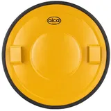 Alca alca® AutoSafe PowerCover Plus Radbolzenabdeckung für Radkralle 30cm, gelb/schwarz