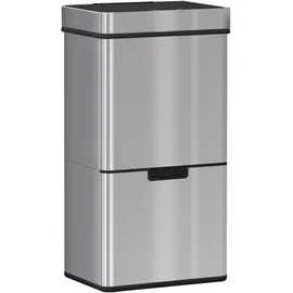 Homcom Sensor Silber Metall, 30x81x42 cm