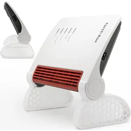 mobilefox Ständer passend für AVM FritzBox 7590 AX Tischständer Router Halter Standfuß Belüftung Fuß Standfüße Aufsteller