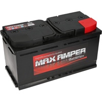 MAX AMPER 12V 95 Ah 760A EN Autobatterie ersetzt 88Ah 90Ah 95Ah 100Ah 105Ah