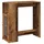 vidaXL Bartisch mit Regal 101 x 40 x 103,5 cm Braun