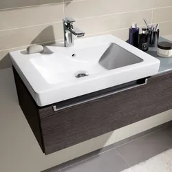 Villeroy & Boch Subway 2.0 Möbel-Waschtisch 60 cm 7113F001, Badkeramik, weiß