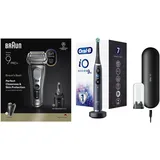 Braun Series 9 PRO+ 9675cc mit SmartCare-Station + Oral-B iO 9 schwarz