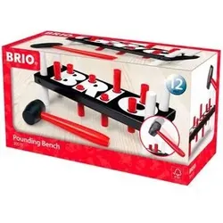 BRIO 63051500 Schwarze Klopfbank