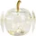 Wurm LED Lichterkette Glas 10er Ø11 cm Transparent