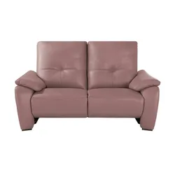 Wohnwert Ledersofa  Halina , rosa/pink , Maße (cm): B: 169 H: 98 T: 98