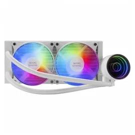 Mars Gaming ML-ONE240 CPU Wasserkühlung, TDP 400W, Infinity Mirror, 2 Silent FRGB Lüfter, Universal Multisocket