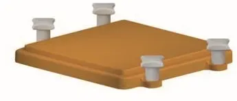 DALLMER Gehäuse-Deckel 2000 zu Stausafe E DN 150/200 664624