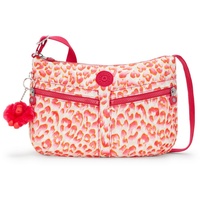 Kipling IZELLAH Mittelgroße Umhängetasche, Latin Cheetah (Rot) - Einheitsgröße