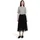 Betty & Co Midirock Damen Plissee Schwarz 42