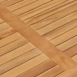 vidaXL Garten-Esstisch 120x70x77 cm Teak