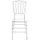 vente-unique Stuhl Ambelon Polycarbonat transparent 2er Set