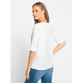 Heine Shirt Kurzarm Beige 40