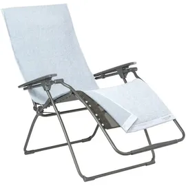 Lafuma Littoral Frotteeauflage für Relaxliegen hellgrau