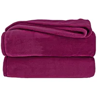 Heimtexland Kuscheldecke flauschig Flanell Wohndecke warm Oekotex Tagesdecke Überwurf