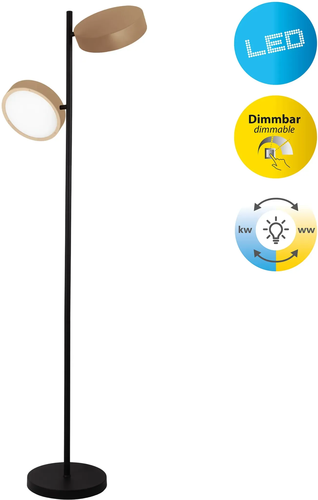 NÄVE LED Stehlampe 