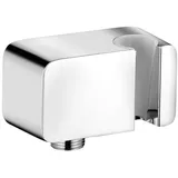 Kludi A-QA Wandanschlussbogen mit Brausehalter chrom,