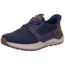 Rieker Slip-Ons Herren Schwarz/Pazifik 43