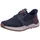Rieker Slip-Ons Herren Schwarz/Pazifik 43
