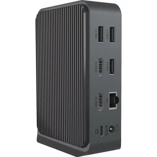 Icy Box IB-DK2261AC 2K-HDMI-Anschlüsse, USB 3.2, 5 Gbit/s, SD-Kartenslots