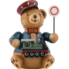 Hubrig Volkskunst Teddy 7 cm mehrfarbig