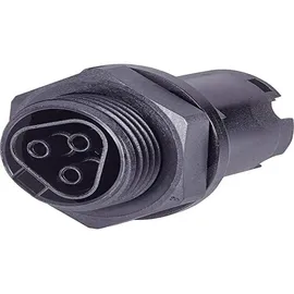Wieland Electric 96.031.1053.1 Rundstecker Buchse, Einbau Gesamtpolzahl: 3 1St.