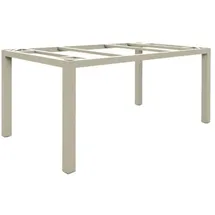 Zebra Technologies Zebra Alus Gartentisch-Gestell Aluminium Taupe