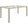 Zebra Technologies Zebra Alus Gartentisch-Gestell Aluminium Taupe