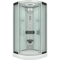 Komplettdusche Duschkabine Fertigdusche Dusche D58-00m0 80x80 Cm Ohne 2k Scheiben Versiegelung