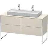 Duravit Waschtischunterschrank 4 Auszüge 140 x 77,8 x 54,8 cm Taupe Matt