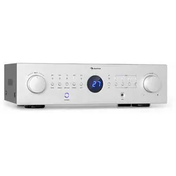 AMP-CD950 DG Digital-Multikanal-Verstärker 8x100W RMS BT Opt.-In Silber-Metallic