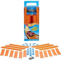 Mattel Hot Wheels Track Builder Gerade Rennbahn - Beige