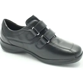 WALDLÄUFER Millu, Damen Comfort Halbschuh, schwarz(schwarz), Gr. 51/2 - Schwarz 38,5