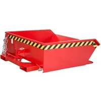 Bauer Südlohn Mini-Spänebehälter SMGU 460, lackiert, Feuerrot