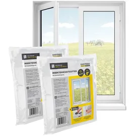 EasyMaxx Insektenschutz Fenster 150 x 180 cm Weiß