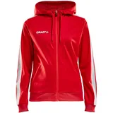Craft Pro Control Kapuzen-Trainingsjacke Damen Rot L