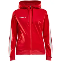 Craft Pro Control Kapuzen-Trainingsjacke Damen Rot L