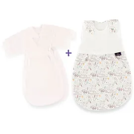Träumeland Babyschlafsack 3 tlg Set LIEMBICH, Design Dschungel (3 tlg) grün 56/62 | 87 cm