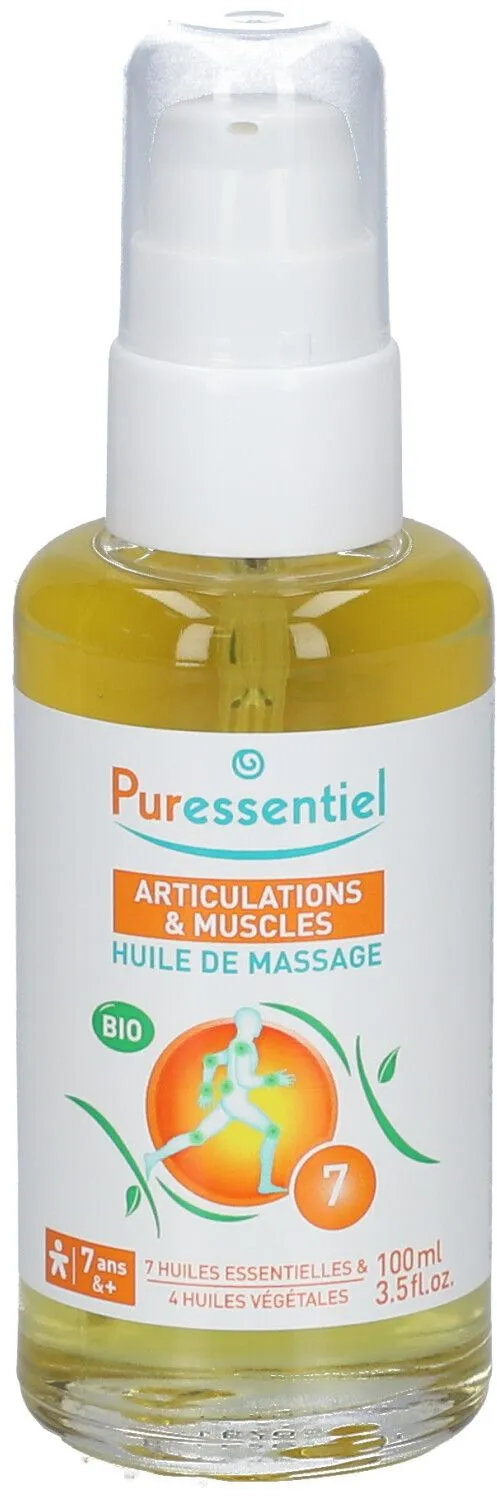 Puressentiel BIO Massageöl Muskelanstrengung Arnika - Wintergrün