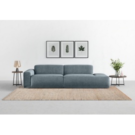 TRENDMANUFAKTUR Big-Sofa »Braga«, blau