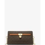 Michael Kors Hamilton Umhängetasche Leder Braun
