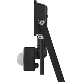 EMOS LED Strahler SIMPO 10 W mit Bewegungsmelder, für Außen, superhell 1000 lm, Neutralweiß 4000 K, Lebensdauer 25000 St., ZS2313 - Schwarz